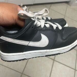 Black and white dunks. GREAT condition